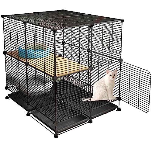 NEZIH Katzenkäfigzubehör, Tragbares Katzengehäuse, Trength Die Plattform Tragende, Einfach Zu Montieren, 75 * 75 * 84 cm/B-Hardcover Model NEZIH Katzenkäfigzubehör, Tragbares Katzengehäuse, Trength Die Plattform Tragende, Einfach Zu Montieren, 75 * 75 * 84 cm/B-Hardcover Model von NEZIH