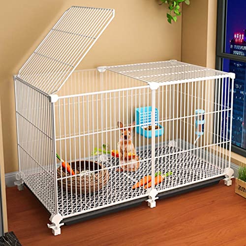 NEZIH Kleinhähnekäfigregale Mit Basis, Geflügelkäfig, 1,3 cm Verschlüsselt/7-Piece Set/72 * 37 * 40Cm von NEZIH