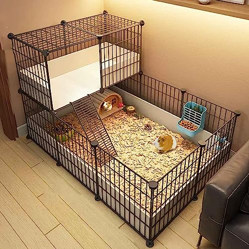 NEZIH Meerschweinchen -Playpen, Small Animal Playpen, Die Verschlüsselte Version Hat Eine Lücke Von 1,5 cm/107 * 72 * 72Cm-A NEZIH Meerschweinchen -Playpen, Small Animal Playpen, Die Verschlüsselte Version Hat Eine Lücke Von 1,5 cm/107 * 72 * 72Cm-A von NEZIH