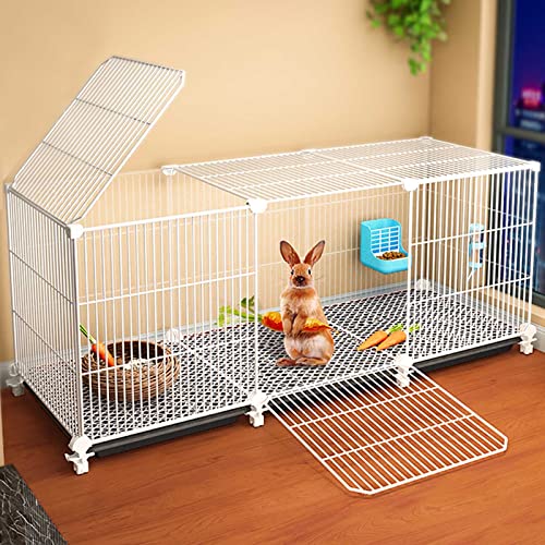 NEZIH Meerschweinchenkäfig, Frettchenkäfig Mit Basis, Geflügelkäfig, Haustierkäfige, 360 Bewegliche Riemenscheibe, Tablettdesign/White/7-Piece Set NEZIH Meerschweinchenkäfig, Frettchenkäfig Mit Basis, Geflügelkäfig, Haustierkäfige, 360 Bewegliche Riemenscheibe, Tablettdesign/White/7-Piece Set von NEZIH