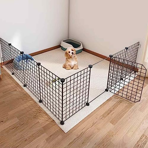 NEZIH Welpenkäfig -Playpen, Hund Pet Playpen Puppy Käfig Mit Tür, Metall -Haustierzaun Faltbarer Hund Katze Welpen -Spielstall/147 * 147 * 47Cm NEZIH Welpenkäfig -Playpen, Hund Pet Playpen Puppy Käfig Mit Tür, Metall -Haustierzaun Faltbarer Hund Katze Welpen -Spielstall/147 * 147 * 47Cm von NEZIH