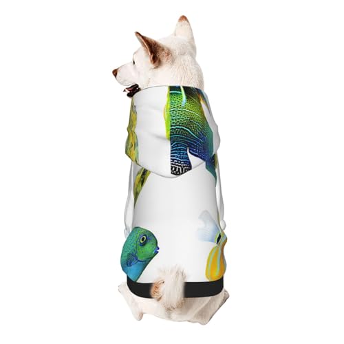 Hunde-Sweatshirt für kleine Hunde, elastischer Stoff, weich und warm für das Tier und einfach zu tragen von NGANOH
