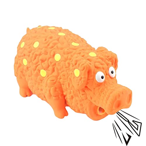 Gummi Quietschende Hundespielzeuge,Dämmerende Schwein Hundespielzeug liegend Dämmerung für kleine mittelgroße Hunde | Langlebige Gummi Quietschende Hund Welpen Kauen Spielzeug, Latex Interactive Gummi Quietschende Hundespielzeuge,Dämmerende Schwein Hundespielzeug liegend Dämmerung für kleine mittelgroße Hunde | Langlebige Gummi Quietschende Hund Welpen Kauen Spielzeug, Latex Interactive von NGUMMS