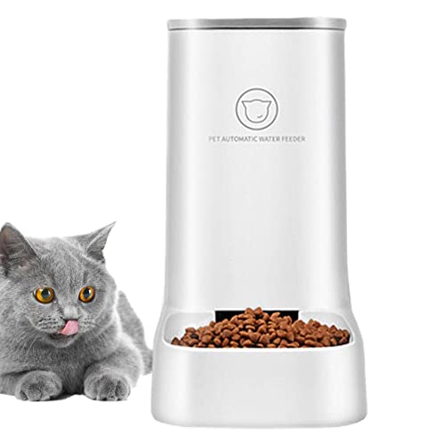 Katzenfutterautomat Automatisch - Undurchsichtiges Schwerkraft-Fütterungssystem Futterspender Wasserspender - Abnehmbare, leicht zu reinigende Katzenfuttertröge für Zuhause, Tierhandlungen, Ngumms von NGUMMS