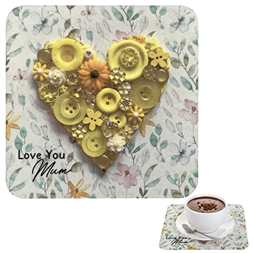 Muttertag Untersetzer - Muttertag Untersetzer - Mama Zitate Mama Cup Matte Geschenke zum Muttertag Mutter Geburtstag Muttertag Untersetzer - Muttertag Untersetzer - Mama Zitate Mama Cup Matte Geschenke zum Muttertag Mutter Geburtstag von NGUMMS