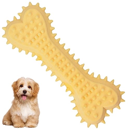 NGUMMS Knochen-Kauspielzeug für Hundewelpen,Zahnreinigungsspielzeug Hund Kaustab Knochenimitat - Interaktives und niedliches Hundespielzeug für den Innen- und Außenbereich, verbessert die Mundhygiene von NGUMMS