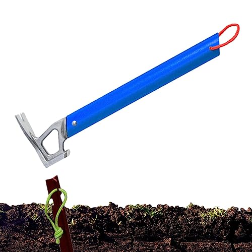Nagelabzieher | Camping Nail Puller Hammer für Zelte - Edelstahl-Hammerwerkzeug, leichter Nagelabzieher mit Aluminiumgriff für Camping, Indoor, Picknick, im Freien, Reisen Nagelabzieher | Camping Nail Puller Hammer für Zelte - Edelstahl-Hammerwerkzeug, leichter Nagelabzieher mit Aluminiumgriff für Camping, Indoor, Picknick, im Freien, Reisen von NGUMMS