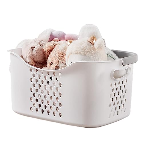 Toilettenkorb mit Griff,Tragbare Duschkorb | Gemüseabfluss Waschmaschine Dusche Aufbewahrungskorb Atmungsaktiv Wasserdicht für Handtuch von NGUMMS