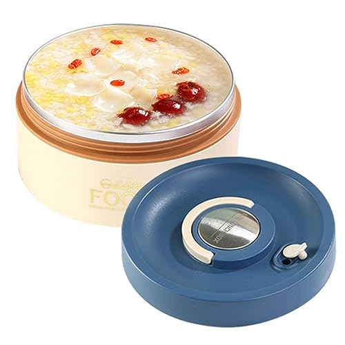 Tragbare Mittagessen Container - Lecksichere Mittagessen für Büro | Lunchbox für Arbeit, Camping, Schule, Picknick für Kinder, Erwachsene, Männer, Frauen Tragbare Mittagessen Container - Lecksichere Mittagessen für Büro | Lunchbox für Arbeit, Camping, Schule, Picknick für Kinder, Erwachsene, Männer, Frauen von NGUMMS