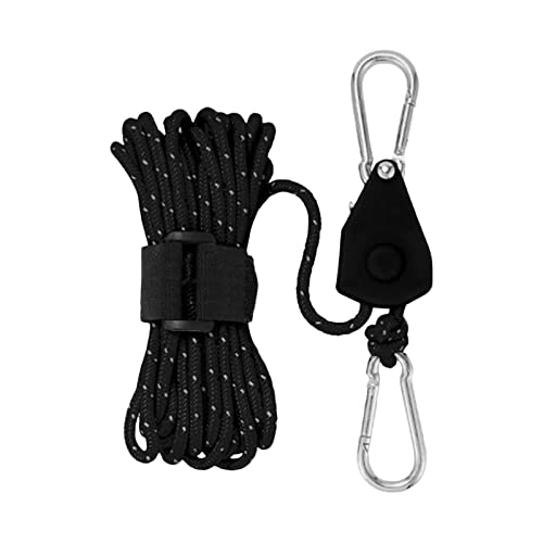 Zelt Guy Seil,Campingführer Lanyard - Reflektierende wiederverwendbare Zugband mit Einstellriemenscheibe, 4 mm Zeltseilen für Kajapanwanderung im Freien Zeltzelt Zelt Guy Seil,Campingführer Lanyard - Reflektierende wiederverwendbare Zugband mit Einstellriemenscheibe, 4 mm Zeltseilen für Kajapanwanderung im Freien Zeltzelt von NGUMMS