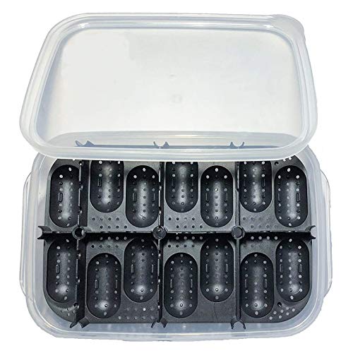Reptilien-Zuchtbox für Reptilien, Eidechsen, Brutkasten, Schlüpf-Eier, geeignet zum Schlüpfen von Schlangen, Eidechsen, Löwen, Mähne (1 Stück) von NGe