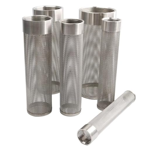 NHJREO 1 Stück 304ss-Wasserfiltersieb – 20–63 mm Pumpenrohrfilter for Landwirtschaft und Aquarien – rostfrei und hitzebeständig(40mm) von NHJREO