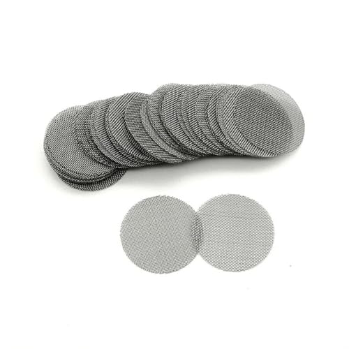 NHJREO 100 Stück Premium-Rohrsiebe – Edelstahl- und Messingfilter for Wasserrohre (12,7 mm – 25 mm) – wiederverwendbar und rostfrei(20mmStainlessSteel) von NHJREO