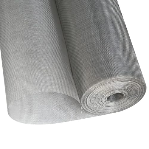 NHJREO 304ss Drahtgewebefilter - Hitzebeständiges Siebgewebe for Drainageabdeckung, 6-400 Mesh, 1 Stück(120meshx50cmx200cm) von NHJREO