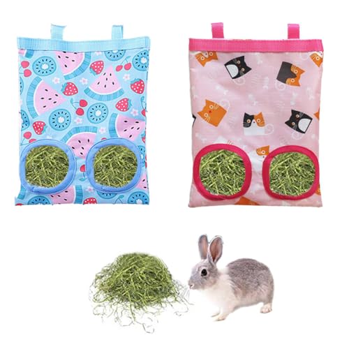 NHQ 2 Stück Kaninchen Heuraufe,Meerschweinchen Heuraufe,Futterspender Kleintiere Heutasche Futtersack,Hay Box,Meerschweinchen Zubehoer,Hasen Zubehör,für Hase,Chinchilla,Hamster,Kleine Tiere,2 Löcher NHQ 2 Stück Kaninchen Heuraufe,Meerschweinchen Heuraufe,Futterspender Kleintiere Heutasche Futtersack,Hay Box,Meerschweinchen Zubehoer,Hasen Zubehör,für Hase,Chinchilla,Hamster,Kleine Tiere,2 Löcher von NHQZ