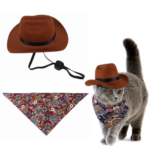 NHQZ Trix1e Haustier Kopfschmuck Western Cowboy Style Haustier Kostüm Größe M NHQZ Trix1e Haustier Kopfschmuck Western Cowboy Style Haustier Kostüm Größe M von NHQZ