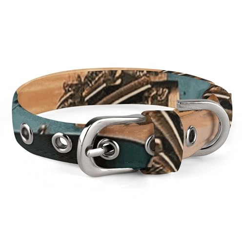 Haustier-Halsband, Kreuzfahrtschiff-Druck, personalisierbar, Katzenhalsband für kleine und mittelgroße Hunde, verstellbare Größen Haustier-Halsband, Kreuzfahrtschiff-Druck, personalisierbar, Katzenhalsband für kleine und mittelgroße Hunde, verstellbare Größen von NHYDSPQ