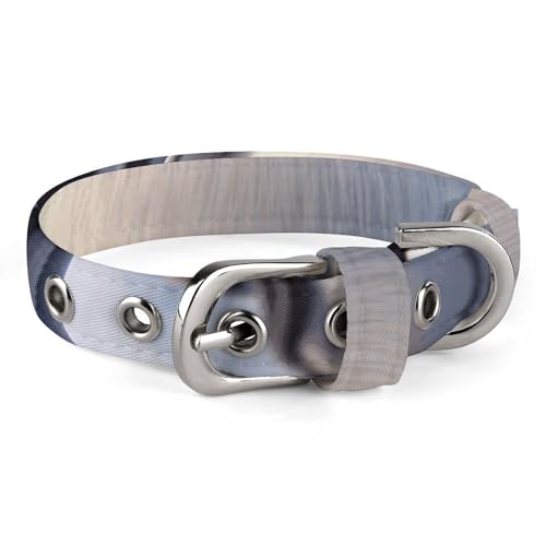 Haustier-Halsband, niedliches Pinguin-Druck, personalisierbar, für kleine und mittelgroße Hunde, verstellbare Größen Haustier-Halsband, niedliches Pinguin-Druck, personalisierbar, für kleine und mittelgroße Hunde, verstellbare Größen von NHYDSPQ