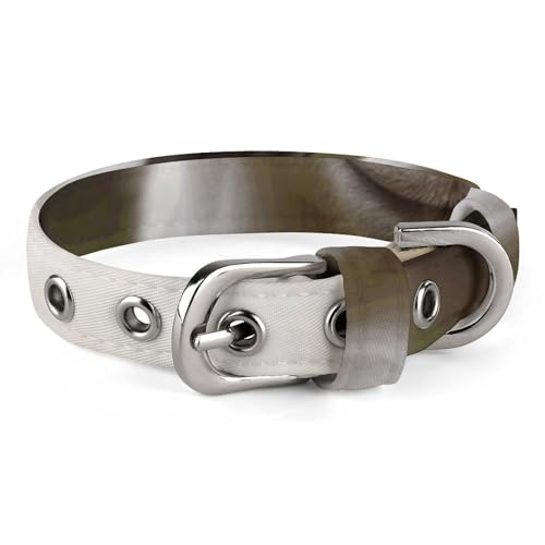 Haustier-Halsband, niedliches Ziegenmuster, personalisierbar, für kleine und mittelgroße Hunde, verstellbare Größen Haustier-Halsband, niedliches Ziegenmuster, personalisierbar, für kleine und mittelgroße Hunde, verstellbare Größen von NHYDSPQ