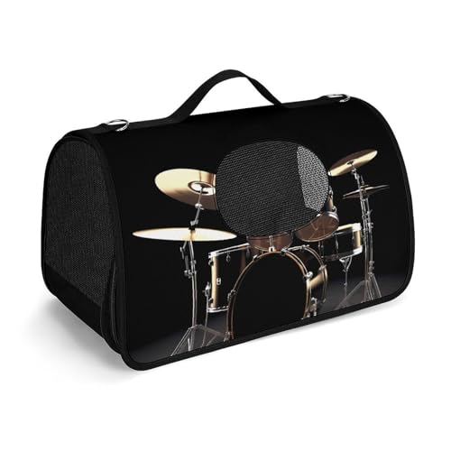 Haustier-Handtasche, cooles Schlagzeug-Set, bedruckte Haustier-Handtasche, modische Hundetragetasche für Katzen und kleine Hunde, jede Reise und Outdoor-Aktivitäten. Haustier-Handtasche, cooles Schlagzeug-Set, bedruckte Haustier-Handtasche, modische Hundetragetasche für Katzen und kleine Hunde, jede Reise und Outdoor-Aktivitäten. von NHYDSPQ