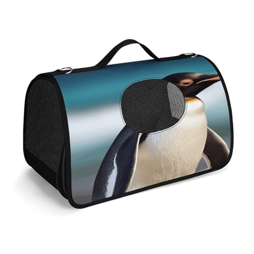 Haustier-Handtasche, niedlicher Pinguin-Druck, modische Hundetragetasche für Katzen und kleine Hunde, jede Reise und Outdoor-Aktivitäten. Haustier-Handtasche, niedlicher Pinguin-Druck, modische Hundetragetasche für Katzen und kleine Hunde, jede Reise und Outdoor-Aktivitäten. von NHYDSPQ