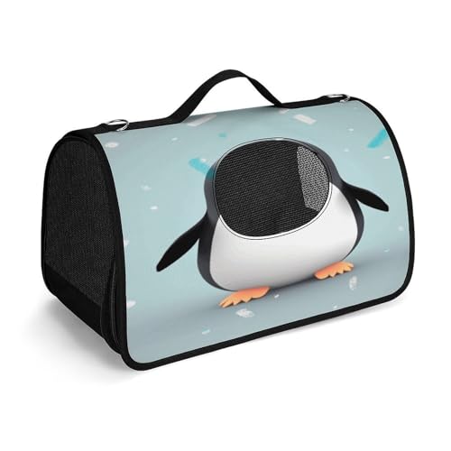 Haustier-Handtasche, niedlicher Pinguinm-Druck, modische Hundetragetasche für Katzen und kleine Hunde, jede Reise und Outdoor-Aktivitäten. Haustier-Handtasche, niedlicher Pinguinm-Druck, modische Hundetragetasche für Katzen und kleine Hunde, jede Reise und Outdoor-Aktivitäten. von NHYDSPQ