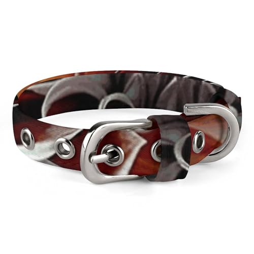Haustierhalsband, Dahlie-Blumendruck, Haustierhalsband, personalisierbar, für kleine und mittelgroße Hunde, verstellbare Größen Haustierhalsband, Dahlie-Blumendruck, Haustierhalsband, personalisierbar, für kleine und mittelgroße Hunde, verstellbare Größen von NHYDSPQ