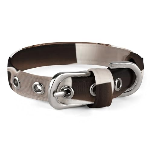 Haustierhalsband, Kaffeetasse und Kaffeebohnen-Druck, Haustierhalsband, personalisierbar, für kleine und mittelgroße Hunde, verstellbare Größen Haustierhalsband, Kaffeetasse und Kaffeebohnen-Druck, Haustierhalsband, personalisierbar, für kleine und mittelgroße Hunde, verstellbare Größen von NHYDSPQ
