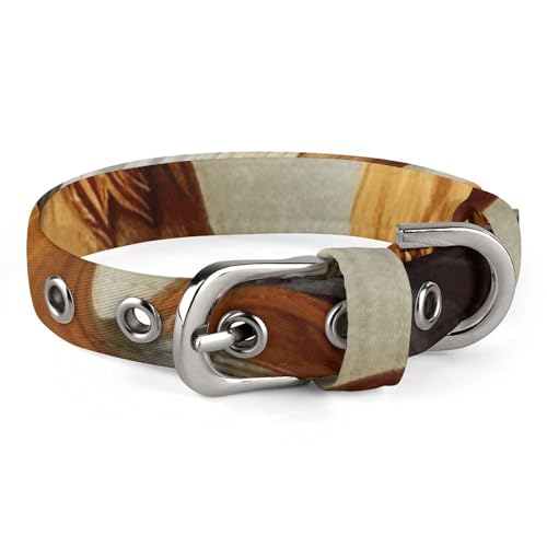 Hundehalsband mit Huhn- und Hahn-Aufdruck, personalisierbar, für kleine und mittelgroße Hunde, verstellbare Größen Hundehalsband mit Huhn- und Hahn-Aufdruck, personalisierbar, für kleine und mittelgroße Hunde, verstellbare Größen von NHYDSPQ