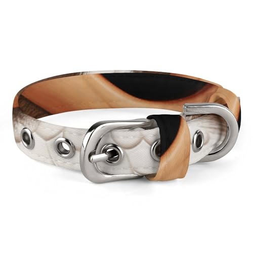 NHYDSPQ Haustier-Halsband, niedlicher Affen-Druck, personalisierbar, für kleine und mittelgroße Hunde, verstellbare Größen, Stil 17 NHYDSPQ Haustier-Halsband, niedlicher Affen-Druck, personalisierbar, für kleine und mittelgroße Hunde, verstellbare Größen, Stil 17 von NHYDSPQ