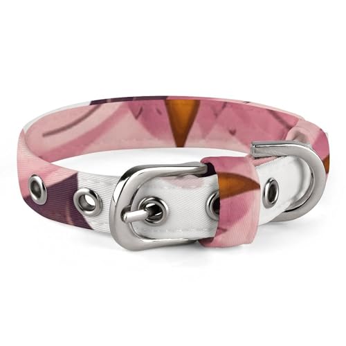 NHYDSPQ Haustier-Halsband, niedliches Eulen-Motiv, personalisierbar, für kleine und mittelgroße Hunde, verstellbare Größen, Stil 19 NHYDSPQ Haustier-Halsband, niedliches Eulen-Motiv, personalisierbar, für kleine und mittelgroße Hunde, verstellbare Größen, Stil 19 von NHYDSPQ