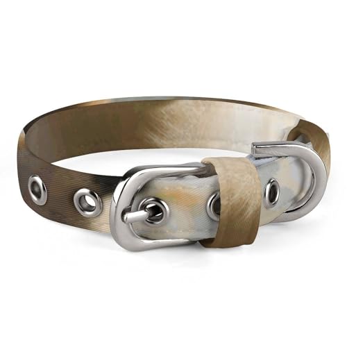 NHYDSPQ Haustierhalsband, niedliches Ziegenmuster, personalisierbares Haustierhalsband, Katzenhalsband für kleine und mittelgroße Hunde, verstellbare Größen, Stil 4 NHYDSPQ Haustierhalsband, niedliches Ziegenmuster, personalisierbares Haustierhalsband, Katzenhalsband für kleine und mittelgroße Hunde, verstellbare Größen, Stil 4 von NHYDSPQ