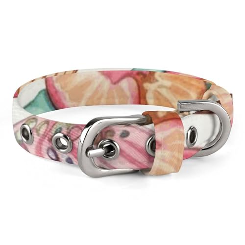 NHYDSPQ Hundehalsband, Cupcakes, Donuts, Muffins, Zucker-Druck, Haustierhalsband, Katzenhalsband für kleine und mittelgroße Hunde, verstellbare Größen, Stil 24 NHYDSPQ Hundehalsband, Cupcakes, Donuts, Muffins, Zucker-Druck, Haustierhalsband, Katzenhalsband für kleine und mittelgroße Hunde, verstellbare Größen, Stil 24 von NHYDSPQ