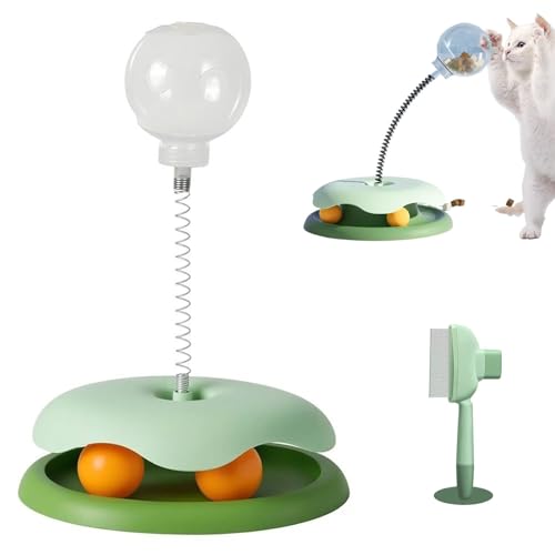 Leckerli-Ballspender for Katzen, 2025 neues Leckerli-Spender-Hundespielzeug, interaktives Haustierspielzeug, interaktives Puzzle-Spielzeug mit langsamer Fütterung, multifunktionales Futterball-Spielze Leckerli-Ballspender for Katzen, 2025 neues Leckerli-Spender-Hundespielzeug, interaktives Haustierspielzeug, interaktives Puzzle-Spielzeug mit langsamer Fütterung, multifunktionales Futterball-Spielze von NIANE