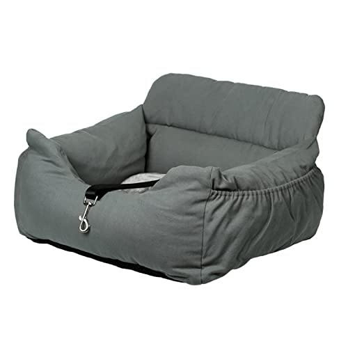 NIBESSER 2-in-1 Autositz und Bett für Hunde, wasserfest und rutschfest, Sitzerhöhung für Katzen, Abnehmbarer Bezug und Kissen NIBESSER 2-in-1 Autositz und Bett für Hunde, wasserfest und rutschfest, Sitzerhöhung für Katzen, Abnehmbarer Bezug und Kissen von NIBESSER