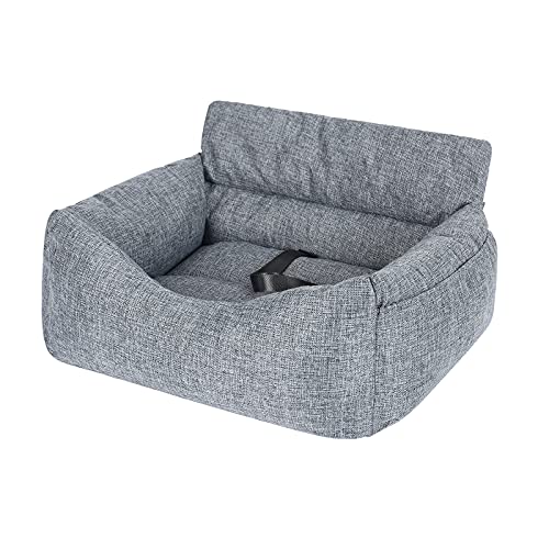 NIBESSER 2-in-1 Autositz und Bett für Hunde, wasserfest und rutschfest, Sitzerhöhung für Katzen, Abnehmbarer Bezug und Kissen NIBESSER 2-in-1 Autositz und Bett für Hunde, wasserfest und rutschfest, Sitzerhöhung für Katzen, Abnehmbarer Bezug und Kissen von NIBESSER