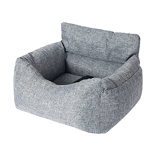 NIBESSER 2-in-1 Autositz und Bett für Hunde, wasserfest und rutschfest, Sitzerhöhung für Katzen, Abnehmbarer Bezug und Kissen NIBESSER 2-in-1 Autositz und Bett für Hunde, wasserfest und rutschfest, Sitzerhöhung für Katzen, Abnehmbarer Bezug und Kissen von NIBESSER