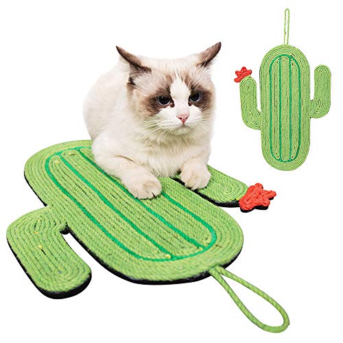 NIBESSER Kratzmatte Katze Kratzteppich Sisal Katzenteppich Rutschfestes Sisalmatte Katzenspielzeug Kratzmatte Scratching Pad NIBESSER Kratzmatte Katze Kratzteppich Sisal Katzenteppich Rutschfestes Sisalmatte Katzenspielzeug Kratzmatte Scratching Pad von NIBESSER