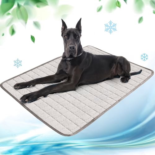 NIBESSER Kühlmatte für Hunde Pet Dog Cooling Mat Sommer Selbstkühlende Matte Hunde Katzen Haustier Kühlmatte Natürlich NIBESSER Kühlmatte für Hunde Pet Dog Cooling Mat Sommer Selbstkühlende Matte Hunde Katzen Haustier Kühlmatte Natürlich von NIBESSER