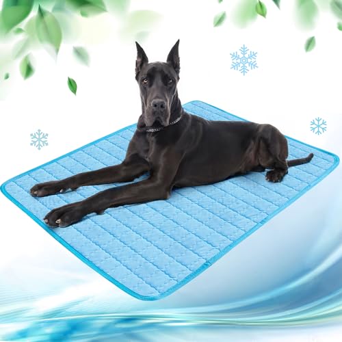 NIBESSER Kühlmatte für Hunde Pet Dog Cooling Mat Sommer Selbstkühlende Matte Hunde Katzen Haustier Kühlmatte Natürlich NIBESSER Kühlmatte für Hunde Pet Dog Cooling Mat Sommer Selbstkühlende Matte Hunde Katzen Haustier Kühlmatte Natürlich von NIBESSER