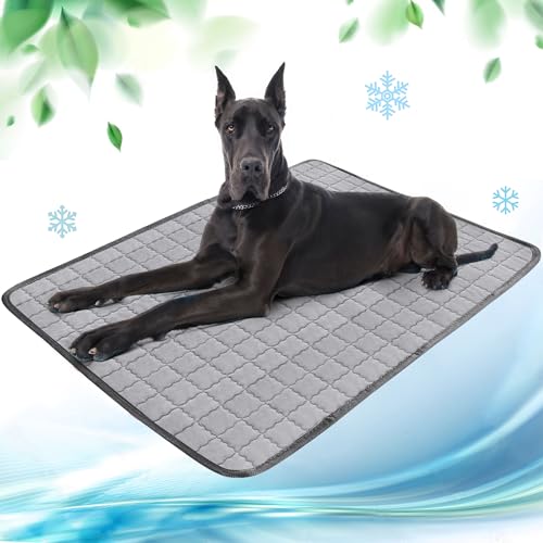 NIBESSER Kühlmatte für Hunde Pet Dog Cooling Mat Sommer Selbstkühlende Matte Hunde Katzen Haustier Kühlmatte Natürlich NIBESSER Kühlmatte für Hunde Pet Dog Cooling Mat Sommer Selbstkühlende Matte Hunde Katzen Haustier Kühlmatte Natürlich von NIBESSER