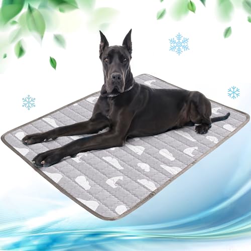 NIBESSER Kühlmatte für Hunde Pet Dog Cooling Mat Sommer Selbstkühlende Matte Hunde Katzen Haustier Kühlmatte Natürlich NIBESSER Kühlmatte für Hunde Pet Dog Cooling Mat Sommer Selbstkühlende Matte Hunde Katzen Haustier Kühlmatte Natürlich von NIBESSER