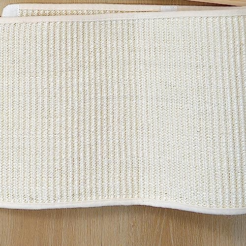 Cats Furniture Sitzstange, Hochwertiges, Langlebiges Massivholzbett mit Natürlicher Sisal-Kratzmatte Zum Faulenzen, Spielen, Klettern,Replacement Scratching Mats von NIBHZ