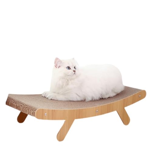 Katzenkratzer, Katzenkratzer aus Pappe mit Massivholzrahmen Sind Langlebigere, Wendbare Katzenmöbel, Katzenkratzer für Kleine und Mittelgroße Wohnungskatzen,43X25X10cm Katzenkratzer, Katzenkratzer aus Pappe mit Massivholzrahmen Sind Langlebigere, Wendbare Katzenmöbel, Katzenkratzer für Kleine und Mittelgroße Wohnungskatzen,43X25X10cm von NIBHZ
