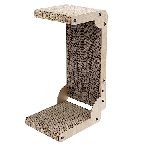 Katzenkratzer, Kratzunterlage aus Pappe, Lounge-Bett, Katzenminze, Mehrere Kratzwinkel, Hochwertige Pappe und Konstruktion,D Katzenkratzer, Kratzunterlage aus Pappe, Lounge-Bett, Katzenminze, Mehrere Kratzwinkel, Hochwertige Pappe und Konstruktion,D von NIBHZ