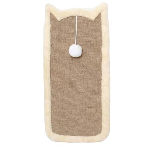 Katzenkratzmatte, Sisal, rutschfest, Verhindert Das Kratzen von Möbeln, Teppichen und Teppichen,BrownD Katzenkratzmatte, Sisal, rutschfest, Verhindert Das Kratzen von Möbeln, Teppichen und Teppichen,BrownD von NIBHZ