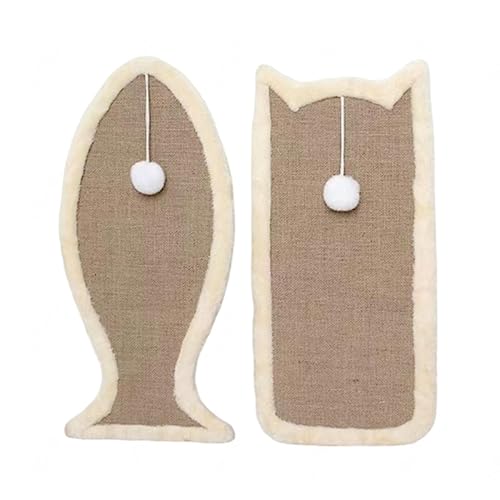 Katzenkratzmatte, Sisal, rutschfest, Verhindert Das Kratzen von Möbeln, Teppichen und Teppichen,Browne Katzenkratzmatte, Sisal, rutschfest, Verhindert Das Kratzen von Möbeln, Teppichen und Teppichen,Browne von NIBHZ