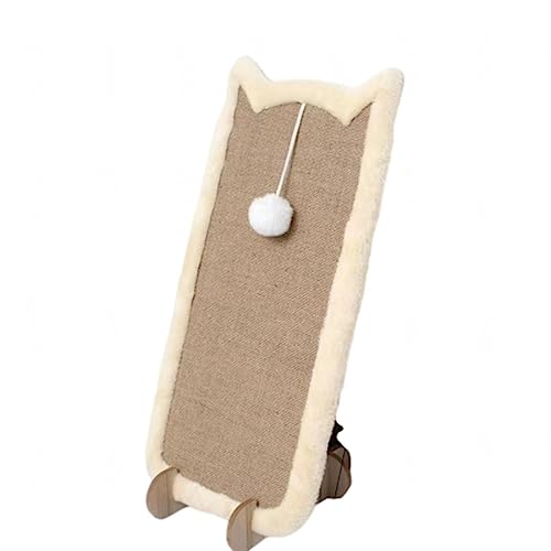 Katzenkratzpad, Gewebtes Sisal + Teppichstoff, Doppelseitig, Langlebig, Katzenkratzer, Holzstruktur, Kitty-Kratzpads, Katze,BrownB Katzenkratzpad, Gewebtes Sisal + Teppichstoff, Doppelseitig, Langlebig, Katzenkratzer, Holzstruktur, Kitty-Kratzpads, Katze,BrownB von NIBHZ