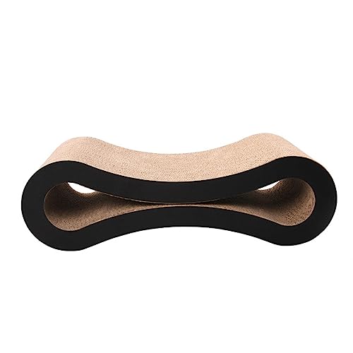 Katzenkratzpad, Katzenkratzer aus Pappe, Wendbar, Langlebiger, Recycelbarer Karton, Geruchsneutraler Katzenkratzer mit Minispielzeug,A Katzenkratzpad, Katzenkratzer aus Pappe, Wendbar, Langlebiger, Recycelbarer Karton, Geruchsneutraler Katzenkratzer mit Minispielzeug,A von NIBHZ