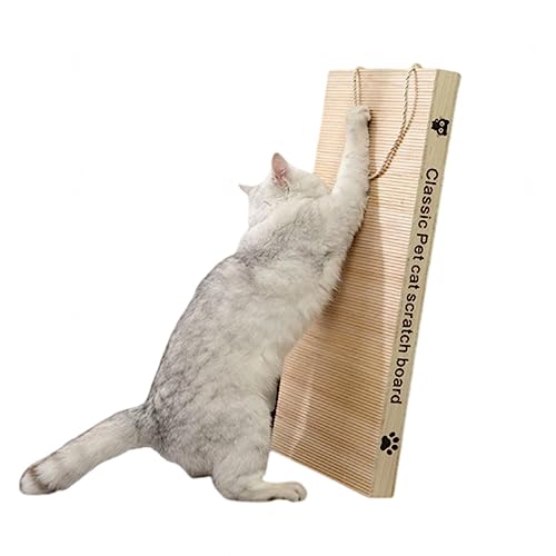 Katzenkratzpads, Massivholz, Langlebig, Kratzbrett, Wandmöbel, Kratzpad, Verschleißfest, für Den Innenbereich, Schleifklaue, Haustier-Katzenspielzeug,Black-30X60cm Katzenkratzpads, Massivholz, Langlebig, Kratzbrett, Wandmöbel, Kratzpad, Verschleißfest, für Den Innenbereich, Schleifklaue, Haustier-Katzenspielzeug,Black-30X60cm von NIBHZ